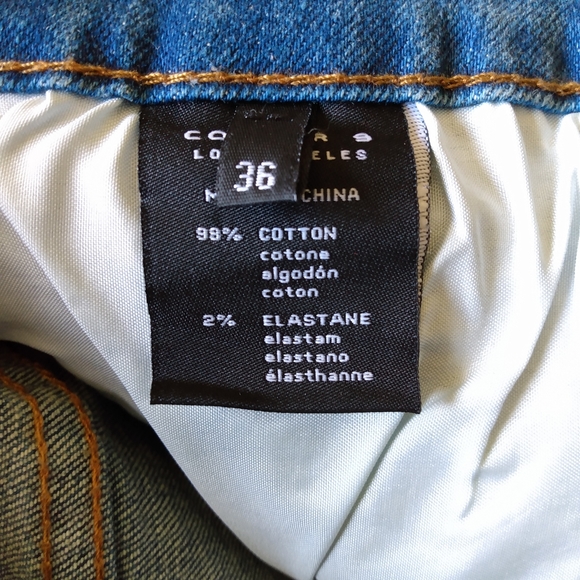 Cooper 9 Distressed Jeans Size 36 - Picture 2 of 7